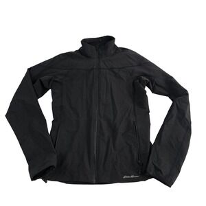 Eddie Bauer Women's Black Lightweight Full Zip Jacket Activewear Size‎ S